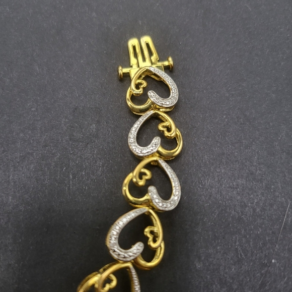 Vintage heart bracelet - Picture 6 of 7